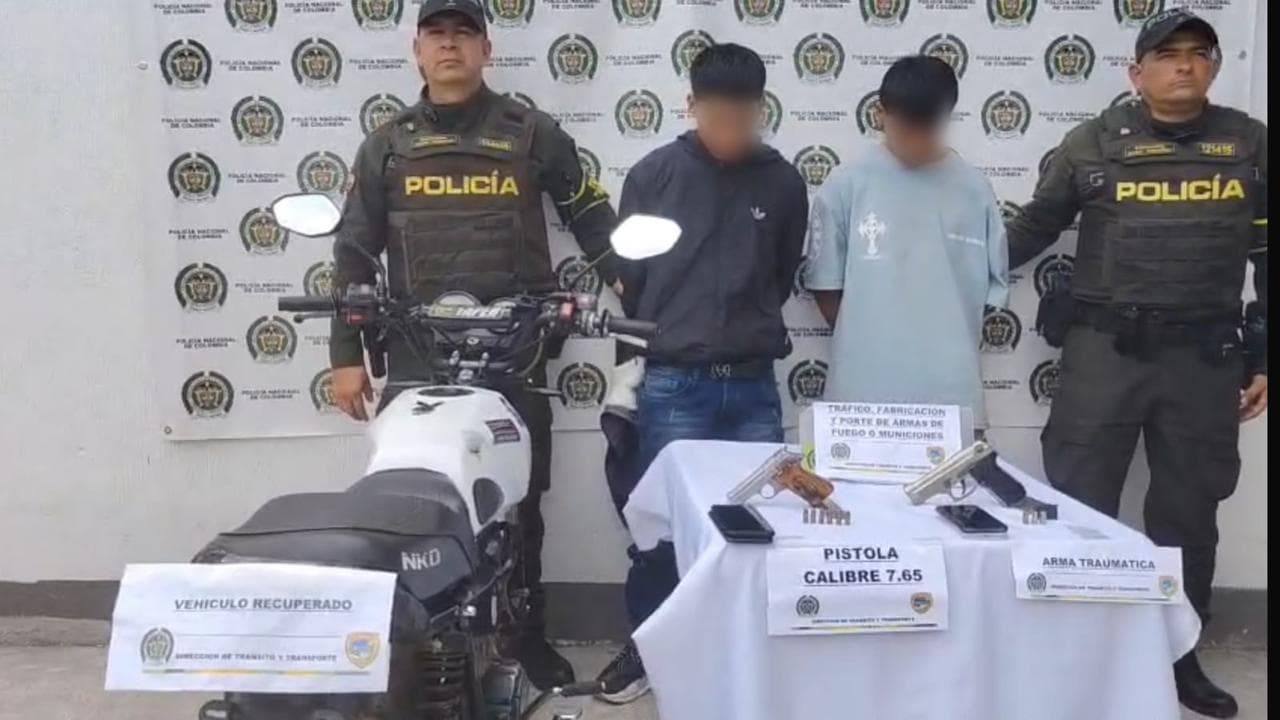 Los detuvieron cuando presuntamente iban a cometer un hurto en la Ruta 45